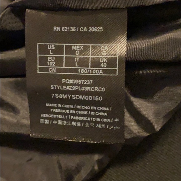 Guess Black Bomber Jacket - Picture 6 of 6